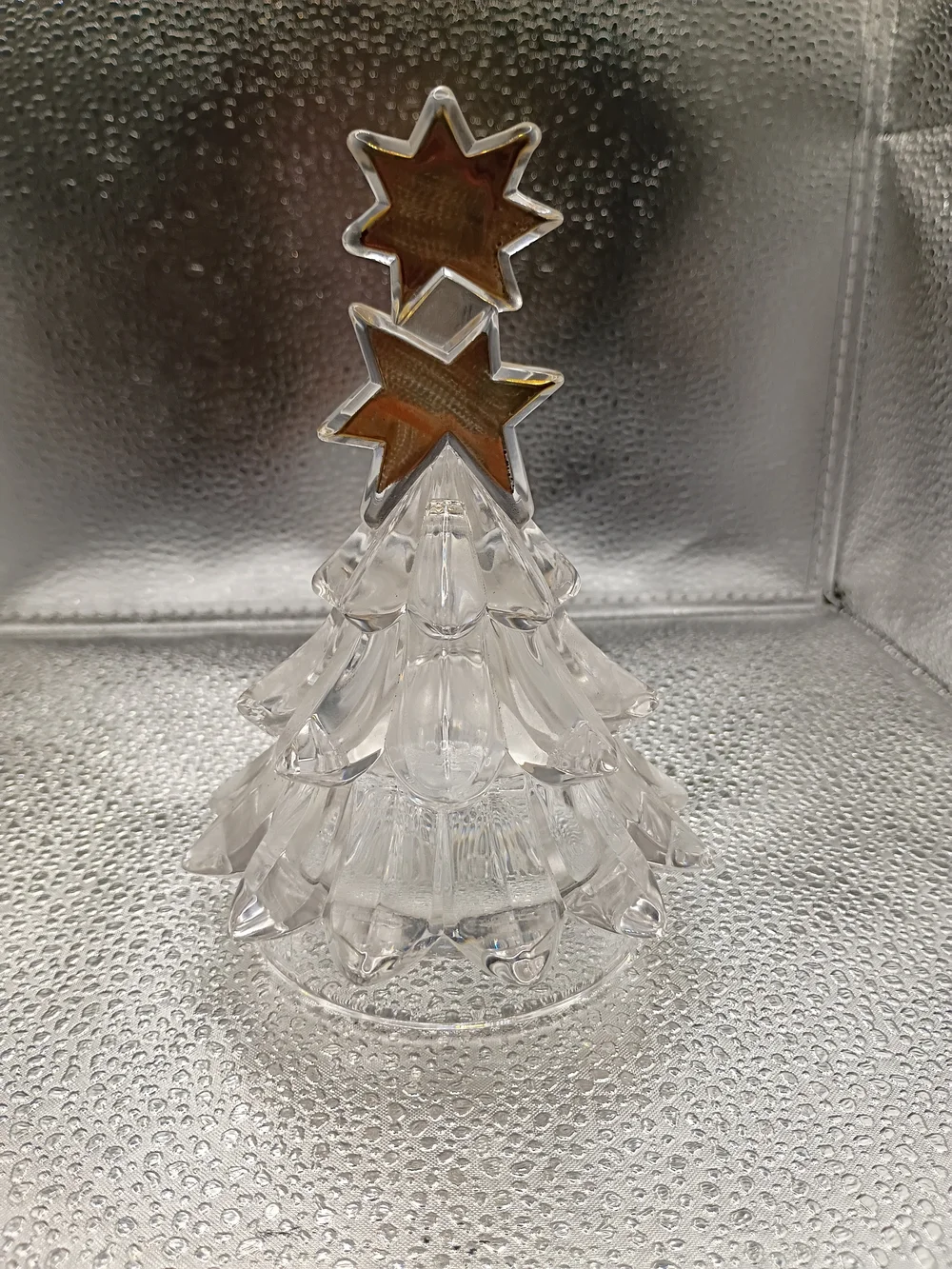 Crystal Vintage Candy Dish Top